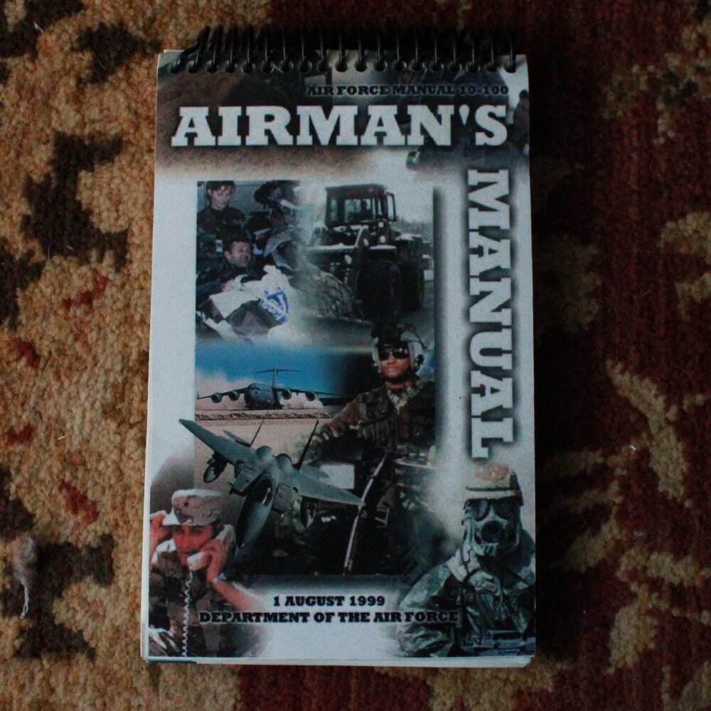 Vintage USAF 1999 Airman's Manual